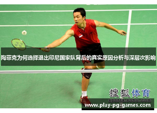 陶菲克为何选择退出印尼国家队背后的真实原因分析与深层次影响